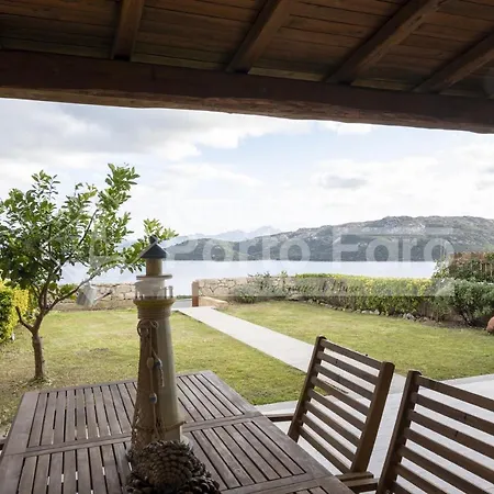 L324 - Bilocale Con Giardino E Vista Mare Panoramica A Porto Mannu