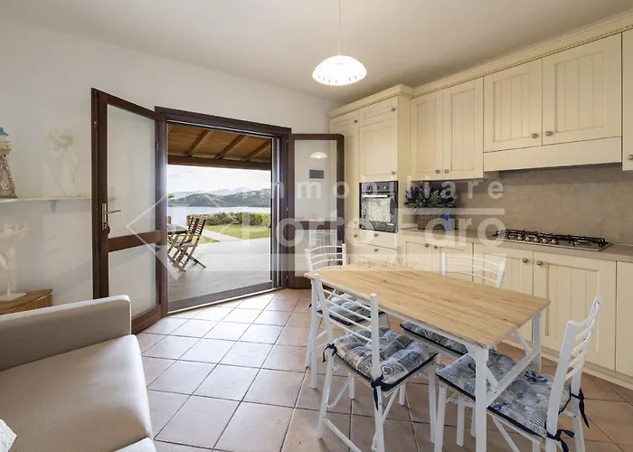 L324 - Bilocale Con Giardino E Vista Mare Panoramica A Porto Mannu Villa *